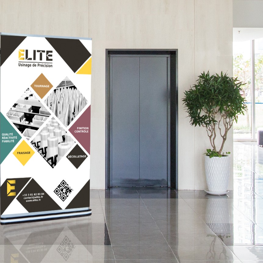 Réalisation d'un roll up Elite