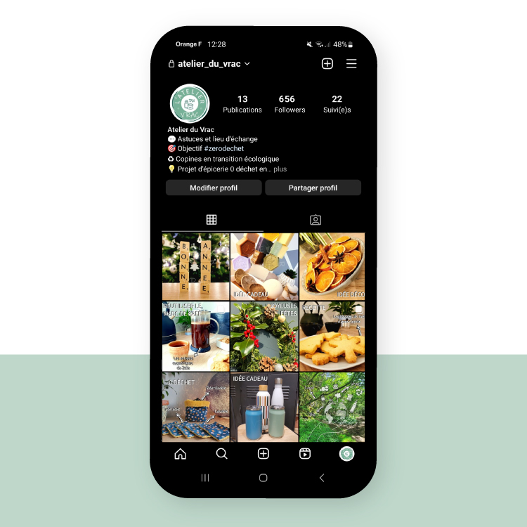 Le compte Instagram : l'un des principaux supports communication web