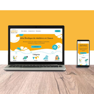 Création du site internet Clémentine sur le Fil